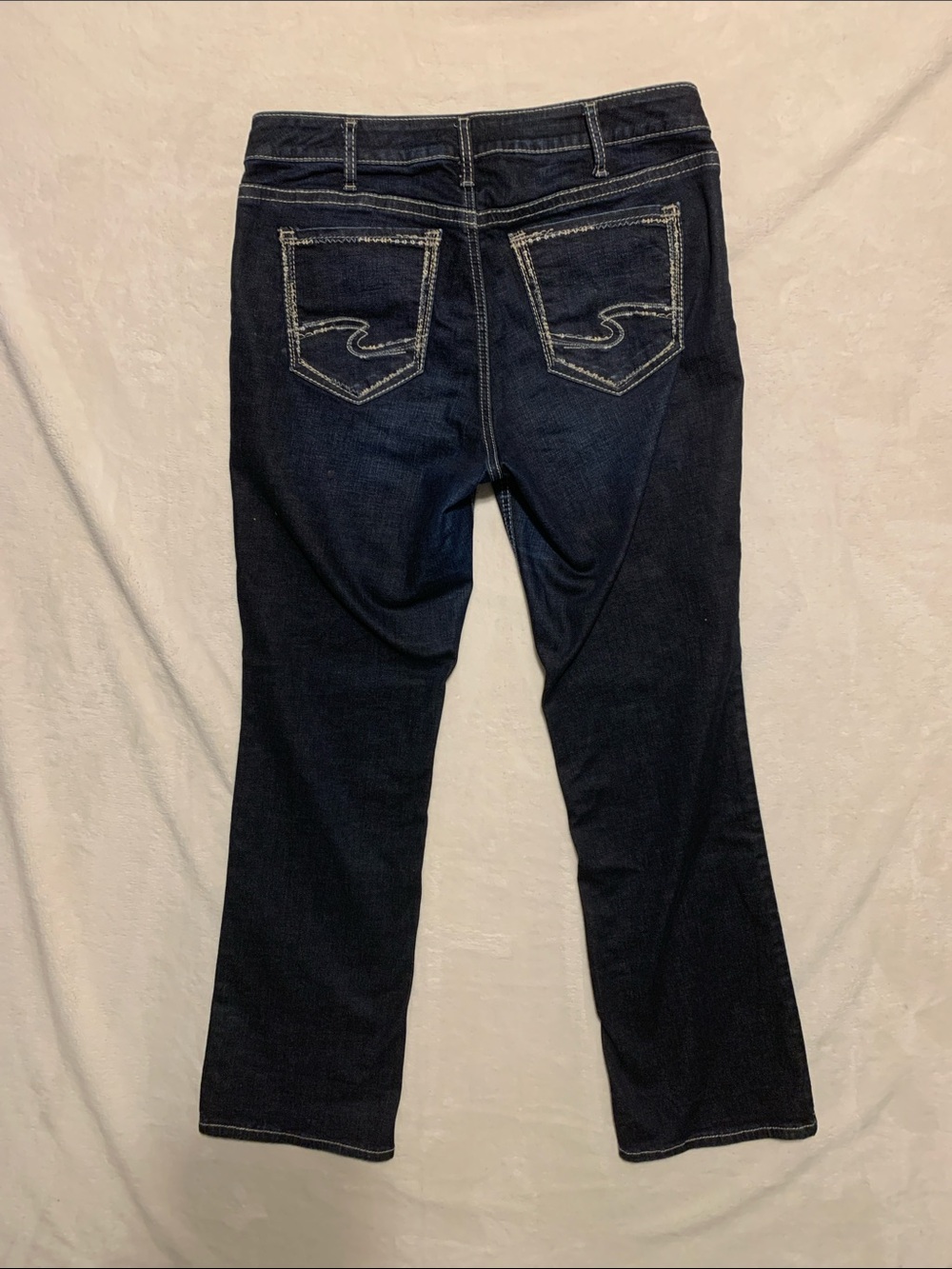 Silver jeans suki slim boot jeans size 34X31